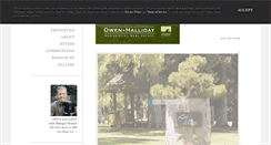 Desktop Screenshot of owenhalliday.com